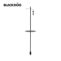 blackdog black dog outdoor folding camping lamppost portable camping rack aluminum alloy lamp holder tray