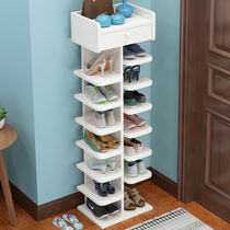 Shoe Rack Simple Doorway Rack Small Shoe Cabinet Home Wood Narrow Room Good Looking Net Red New 20 Explosive Collection