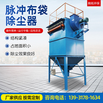 Pulse bag dust collector Industrial dust removal equipment Boiler cement silo roof woodworking workshop Broken bag dust collector