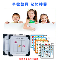 Magnetic Gusset Whole Brain Development Teaching ADS Photographic Memory Gage Board Teaching Agee Right Brain Attention Training Flash Card