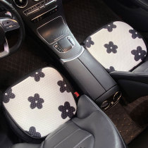 Car cushion monolithic net red Elegant Flowers Seat Cushion Four Seasons Universal Car Interior Seating Sleeve Goddess style Summer Breathable