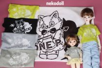 (Three-legged cat)bjd 1 6 1 4 koi three points 68 Uncle parent-child t-shirt short-sleeved baby clothes all-match