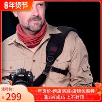ggs Sony camera strap fast gunner dual shoulder strap quick release buckle suitable for Canon Nikon decompression retro crossbody