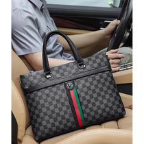 Luxcharm can new luxury large capacity bag men Hand bag men travel business bag briefcase men men