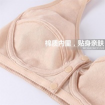  Mom underwear middle-aged and elderly bra womens summer thin section no steel ring vest bra middle-aged bra