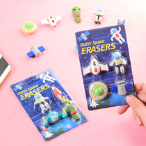 Children can love cute eraser cartoon shape food rubber creative space eraser kindergarten rubber non-toxic