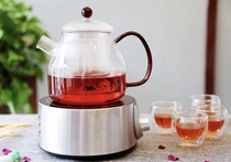 GUOZI New Functional Electric Pottery Tea Set Home Tea Toys Gifts 1000ml GZ-S40