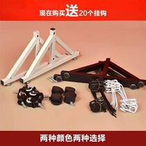 Grid storefront Net frame adhesive hook landing headgear vertical rack small shelf mobile bold display rack