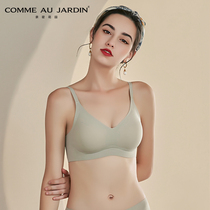 caj liquid crystal seamless underwear womens small breasts gather invisible without steel ring shape and comfortable skin-friendly sleep bra