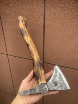Axe Hawk nail Viking Tomahawk hand forged for outdoor camping Nemanaxe Foax full steel axe