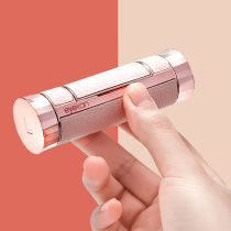 Contact lens box Lambskin lipstick Versailles contact lens box Portable light luxury double care box Companion box
