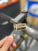 Darimo sticker road mountain bike bent handle horizontal sticker metal logo