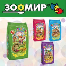 Russian direct mail Zoomir animal Village hamster Flower Branch grain rodent small pet snack staple food puffed grain