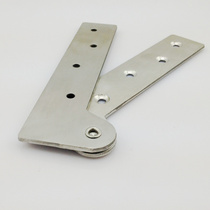 Chicken Mouth Hinged steel grinding hearts hinged top 7 words hinge upper and lower concealed hinge cabinet door heaven and earth hinge extra-large 1 only