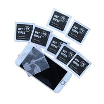 Alcohol disinfection wipes wipe cloth alcohol wet bag electronic mobile phone computer screen clean wipe dust-free cotton Black