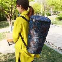 African Tambourine bag light instrument protective cover backpack playing African bag 12 drum bag toddler Hand bag
