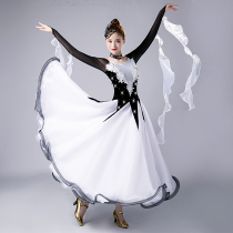 New modern dance dress high-end big swing dress Waltz National Standard ballroom dance dress performance competition women