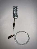 Color glass fiber sound-absorbing plate spring suspension sound-absorbing body installation complete set of accessories space sound-absorbing body tiled hoisting