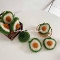 Roulailai avocado dish towel scrubs handmade homemade