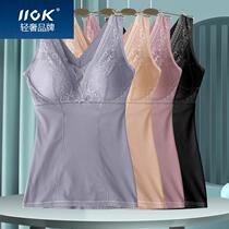 iiok light luxury plus heat and belly bra body body with bra integrated beauty T0801
