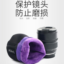 Backpacker camera lens barrel storage bag SLR bag Canon Sony lens protection bag Soft set micro single