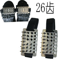Don't show just chain ice claw children in winter snow day non-slip shoe cover the elderly with four five eight eight teeth ice sweet potato