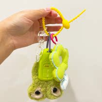 Little sister wall crack recommended twist candy knot sunflower key chain pendant lanyard does not contain small frog key cover