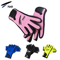  American TUO swimming diving snorkeling thickening warm cold-proof wear-resistant scratch-resistant diving winter swimming gloves