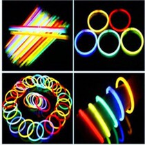 Glow stick FLASH STICK Glow stick Luminous bracelet Liquid GLOW stick with connector Stall toy