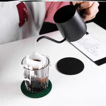 ins stainless steel long mouth slender pot mini hanging hand punch coffee pot free laser engraving