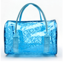 Candy color swimming special bag waterproof bag Crystal bag waterproof and moisture-proof plus thick handbag