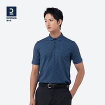 Dikamnon flagship store Summer sports polo shirt speed dry short sleeve men turnover T-shirt breathable polo MSMO