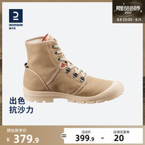 Decathlon hiking shoes men shoes high-Help boots outdoor desert boots retro tactical boots ODA