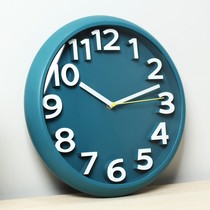 Modern simple wall clock living room home fashion clock Wall non-perforated Creative mute quartz clock hanging 0916i