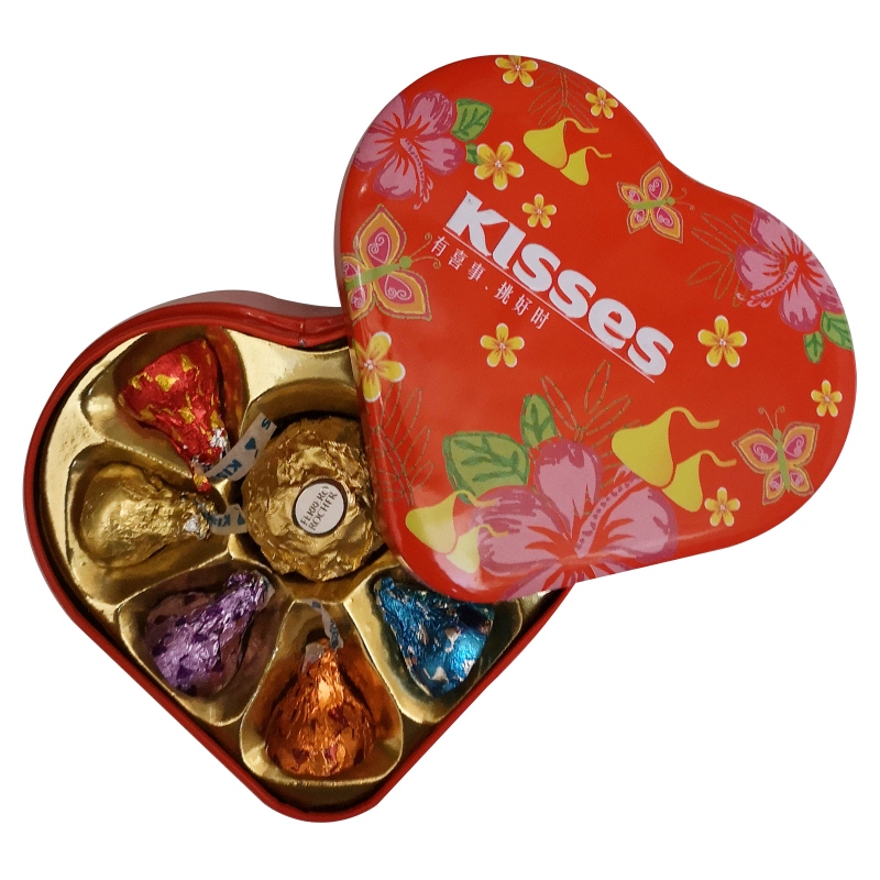 Hersheys Good Time Chocolate 7 Capsules and Ferrero 1 Gift Box Wedding Sweets