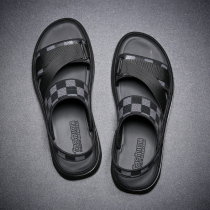 Sandals mens 2022 Summer new mens senior driving Soft bottom beach sandals Dual-purpose fashion outwear