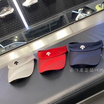 DESCENTE DISANTE RUNNING MEN AND WOMEN WITH the SAME SPORTS LEISURE VISOR 2021 SUMMER D1233RCP06