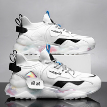 National Tide Men Shoes 2022 New Summer Net Face Coconut Shoes Breathable Sneakers Casual Sneakers Running Old Daddy Shoes