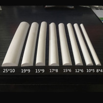 European-style furniture sliding cabinet door PU semi-circular steamed bread line background wall decoration frame arc pvc soft line explosive style