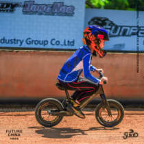 SLIKID childrens sports riding suit long sleeve mens and womens top balance car pulley spring autumn roller skate suit quick drying