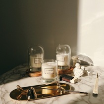 Bedroom essential oil niche fragrance low temperature indoor scented candle soybean wax soothe nerves and sleep gift box set with hand gift