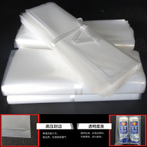 70 * 100 * 12 silk 10 transparent flat pockets oversized white bag Number of moving plastic thickened wholesale intima