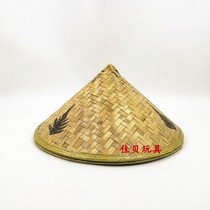 Hat hat manufacturers mixed batch clover hat bamboo woven leaf hat Bamboo hat rain-proof fishing rain-proof tea-picking farmer hat