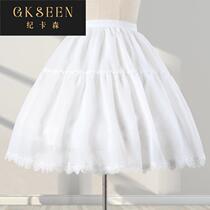 Skirt support lolita Lolita fish bone support daily adjustable violent skirt softwolf-body skirt cosplay
