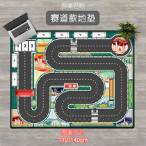 1:32 Childrens toy car parking lot mat baby climbing mat City street scene road traffic mat