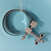 OPGW lead down clamp cable Rod use lead down clamp stainless steel cable tie fixed line lead down clamp