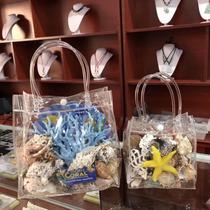 Natural shell conch gift box simulation coral starfish set Fish Tank Aquarium landscaping childrens toys small gift