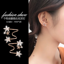 Ear Clip Without Earhole Female Ear Bone Clip Earrings Integrated Super-Fairy Gas Senteal Temperament Earrings Superior Sensory style ear nail