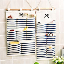 Behind the door hanging wall hanging pocket storage bag Wall hanging storage hanging bag Wall hanging storage bag Dormitory debris bag