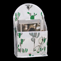 Storage bag fabric wall-mounted cloth bag wall hanging bag wall dormitory good things girls bed bedside artifact